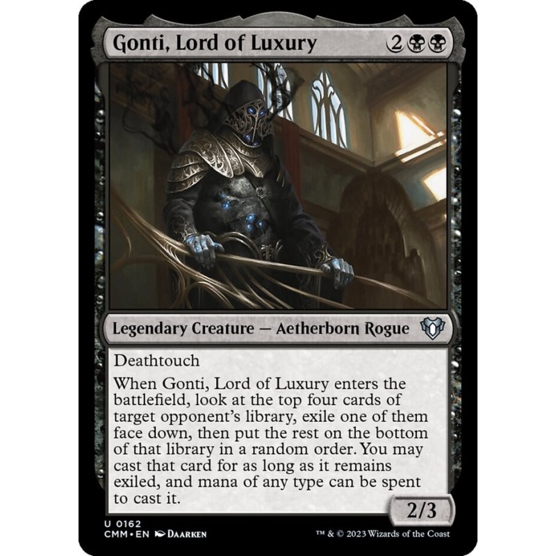 Gonti, Lord of Luxury // Gonti, señor de la opulencia