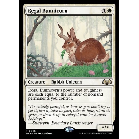 Regal Bunnicorn // Conecornio majestuoso (PP)