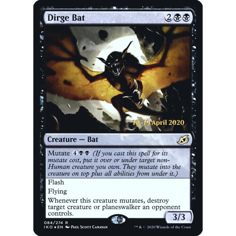 Dirge Bat // Murciélago fúnebre (Pre-Release) (F)
