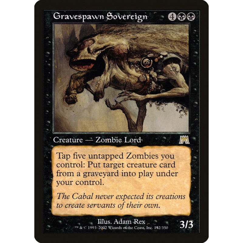 Gravespawn Sovereign // Soberano engendramuertos (F)