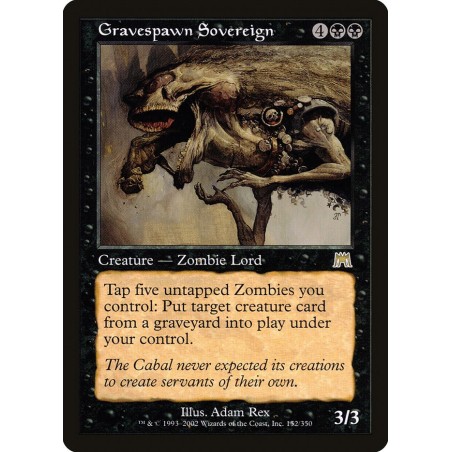 Gravespawn Sovereign // Soberano engendramuertos (F)