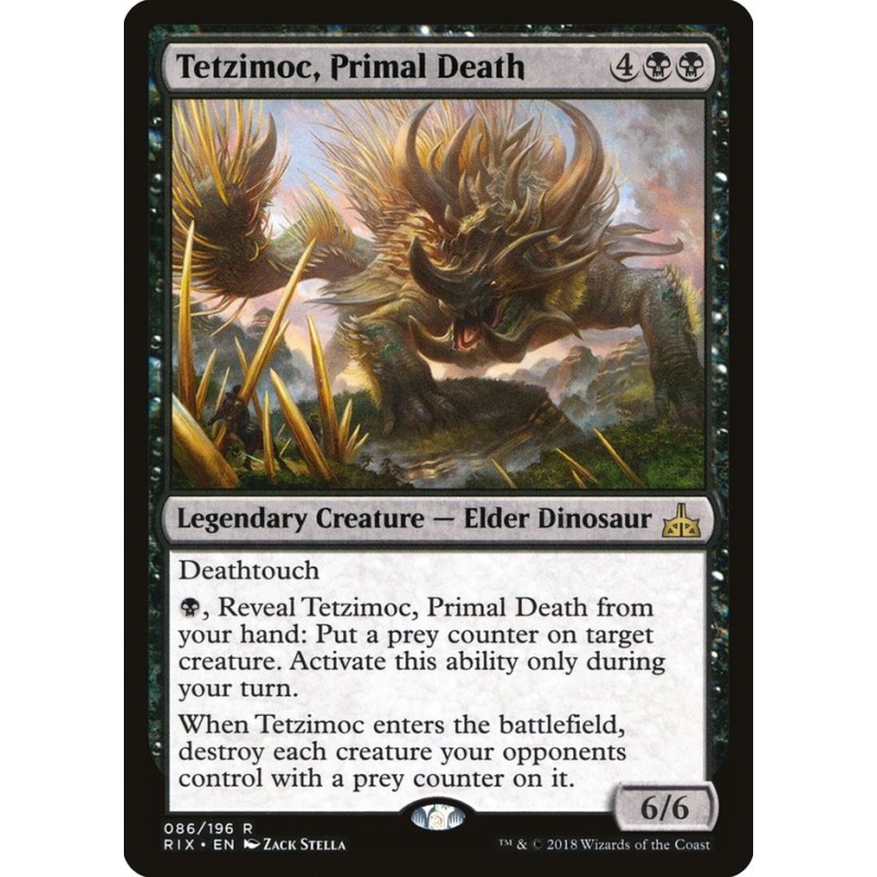 Tetzimoc, Primal Death // Tetzimoc, la Muerte Primigenia (F)