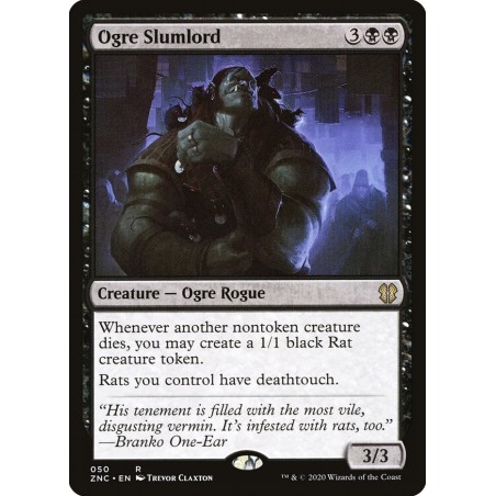 Ogre Slumlord // Ogro amo del distrito