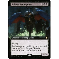 Solemn Doomguide // Guía fúnebre solemne (Extended Art)