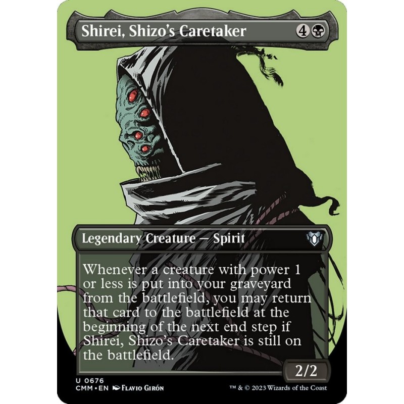 Shirei, Shizo's Caretaker // Shirei, vigilante de Shizo (Borderless)