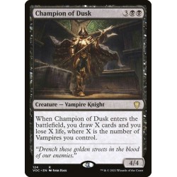 Champion of Dusk // Campeón del Crepúsculo