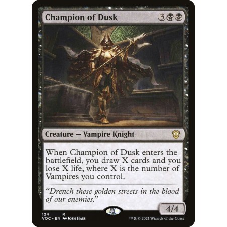 Champion of Dusk // Campeón del Crepúsculo