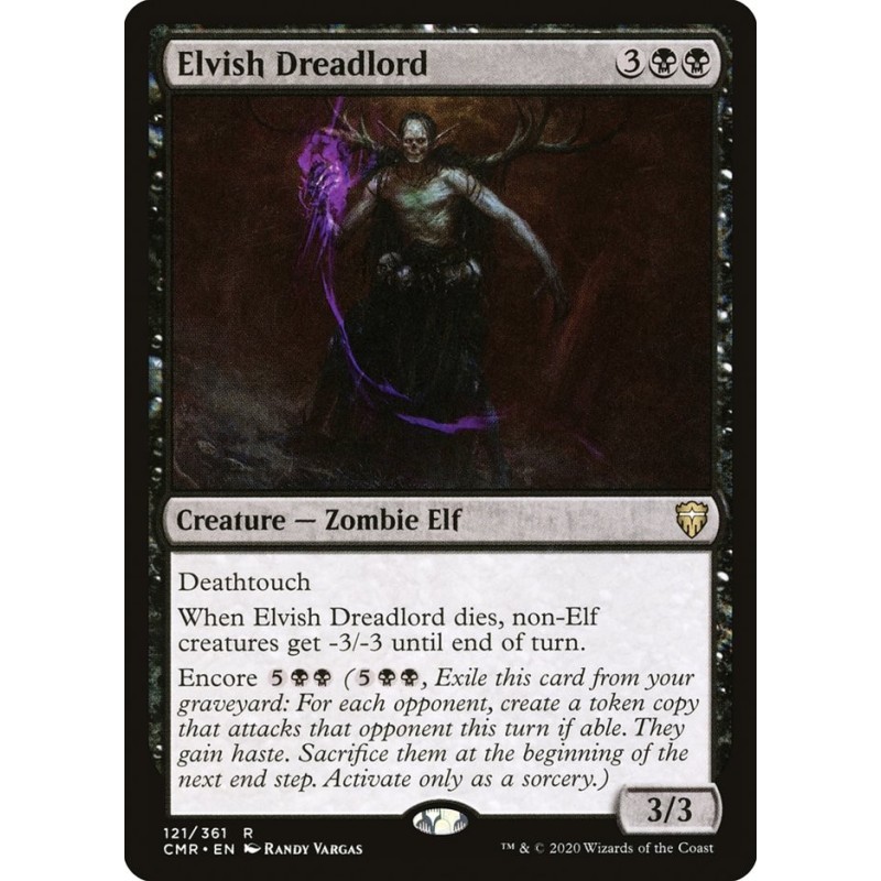 Elvish Dreadlord // Señor del terror élfico