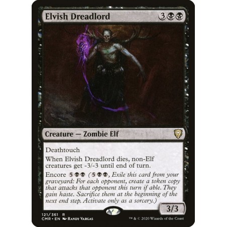 Elvish Dreadlord // Señor del terror élfico