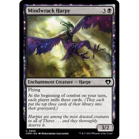 Mindwrack Harpy // Arpía ruina mental
