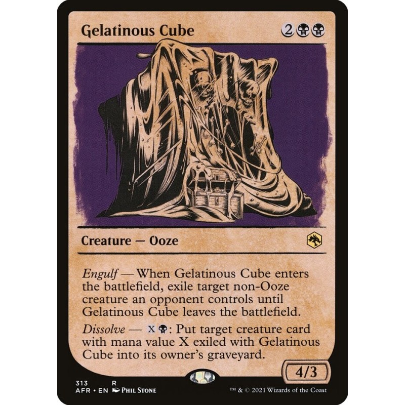 Gelatinous Cube // Cubo gelatinoso (Showcase)