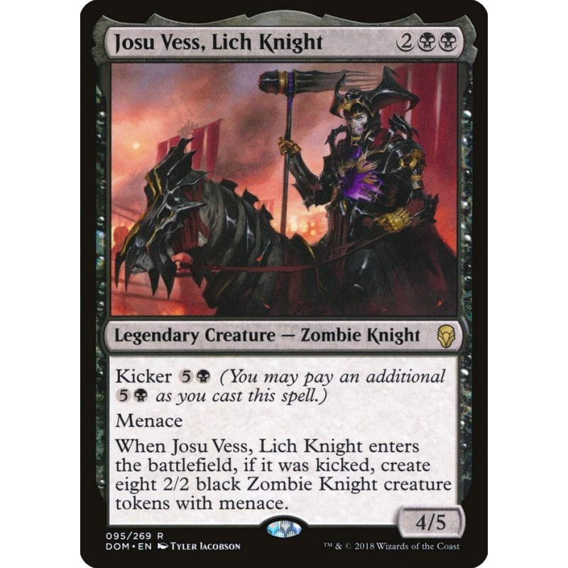 Josu Vess, Lich Knight // Josu Vess, caballero liche