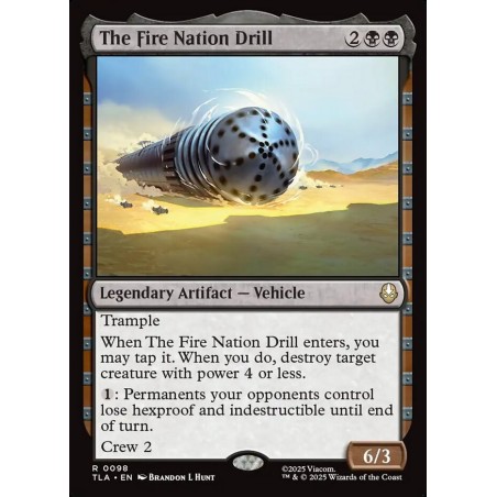 The Fire Nation Drill // El perforador de la Nación del Fuego