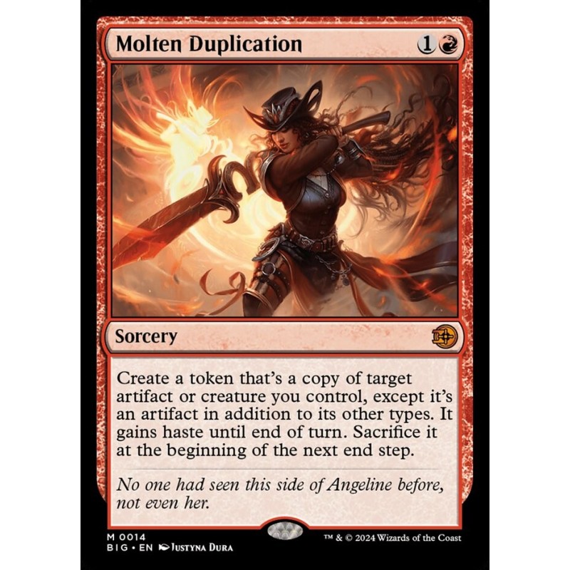 Molten Duplication // Duplicación fundida