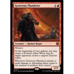 Generous Plunderer // Saqueador generoso (F)