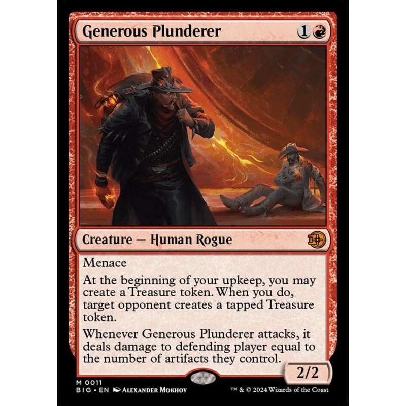 Generous Plunderer // Saqueador generoso (F)