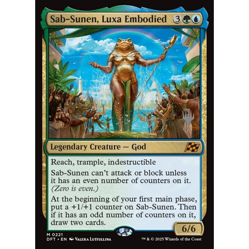 Sab-Sunen, Luxa Embodied // Sab-Sunen, encarnación del Luxa (PP)