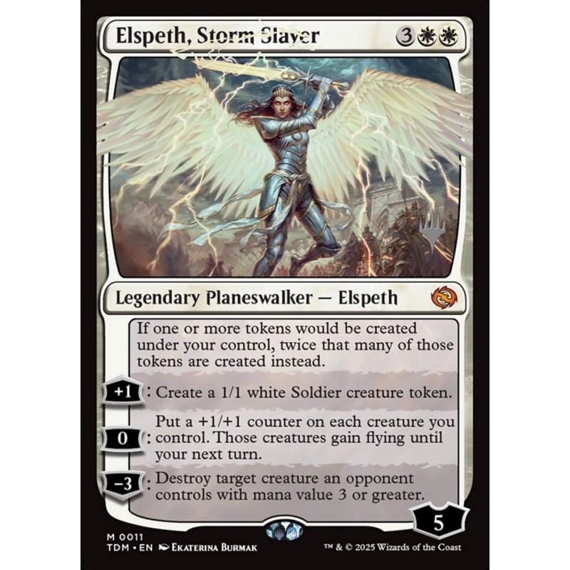 Elspeth, Storm Slayer // Elspeth, Matatormentas