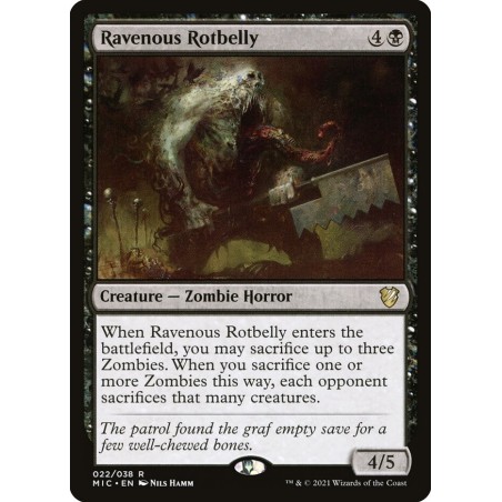 Ravenous Rotbelly // Barrigapodrida voraz