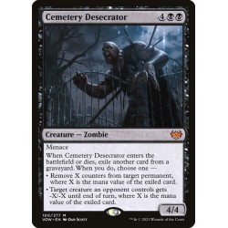 Cemetery Desecrator // Profanador del cementerio