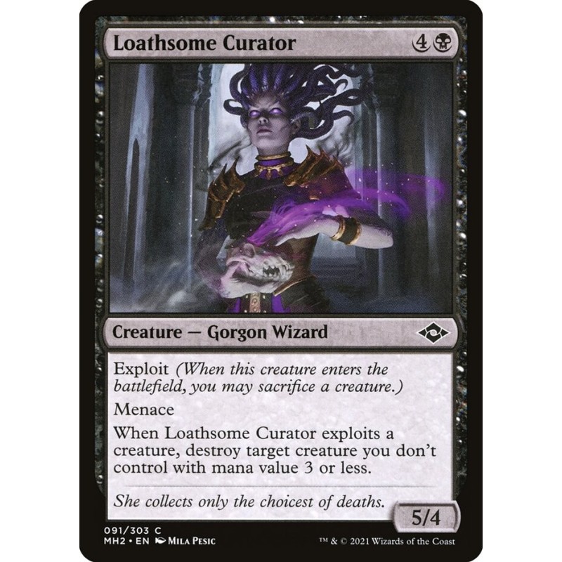 Loathsome Curator // Conservadora aborrecible (F)