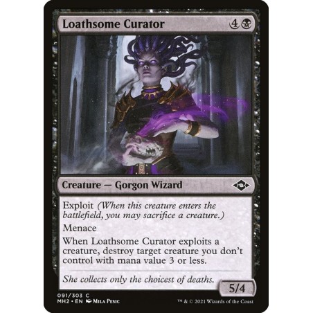 Loathsome Curator // Conservadora aborrecible (F)