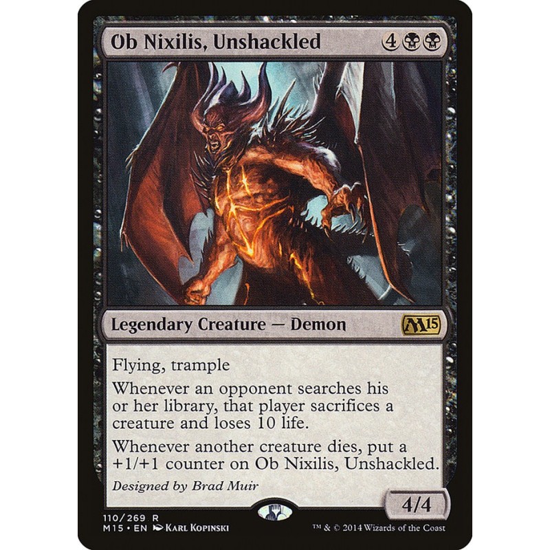 Ob Nixilis, Unshackled // Ob Nixilis liberado (ALE)