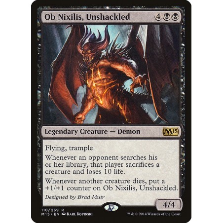 Ob Nixilis, Unshackled // Ob Nixilis liberado (ALE)