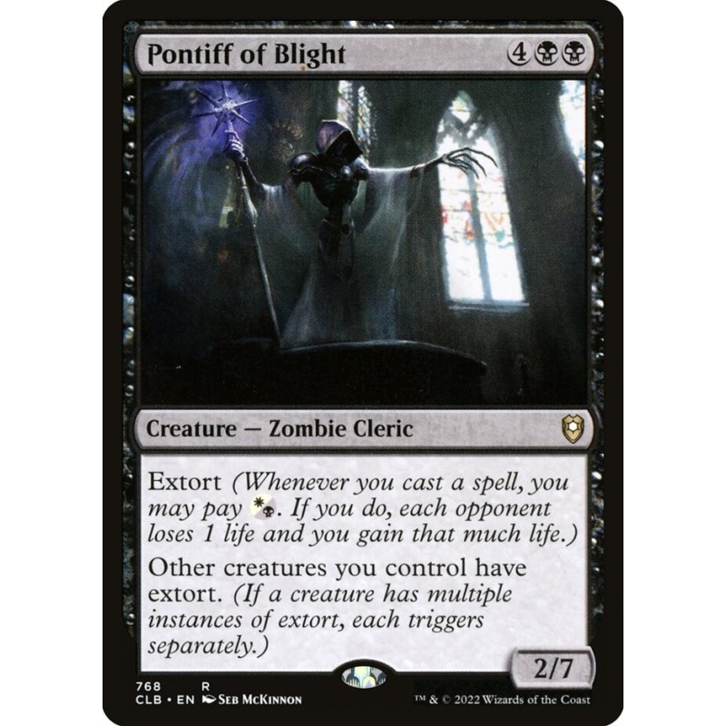 Pontiff of Blight // Pontífice de desolación