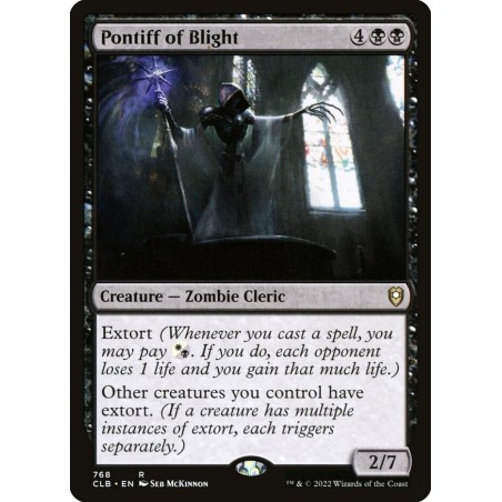Pontiff of Blight // Pontífice de desolación