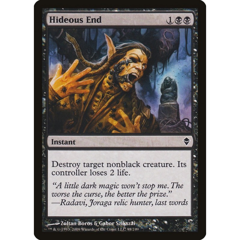 Hideous End // Final espantoso (F)