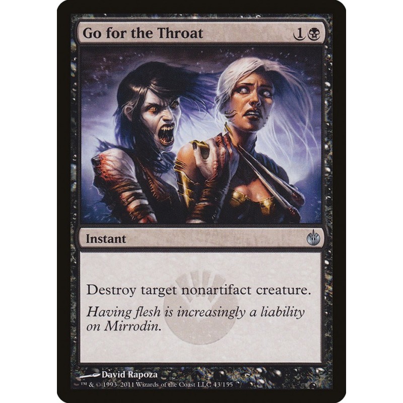 Go for the Throat // Golpe a la garganta