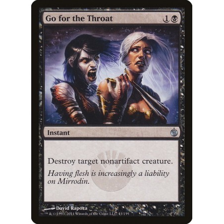 Go for the Throat // Golpe a la garganta
