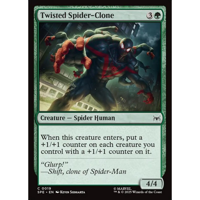 Twisted Spider-Clone
