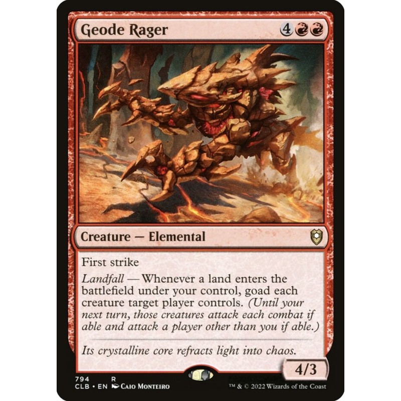 Geode Rager // Iracundo de geodas