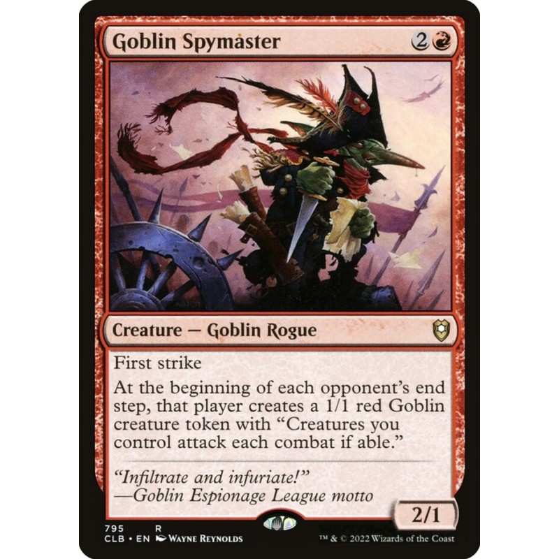 Goblin Spymaster // Maestro espía trasgo