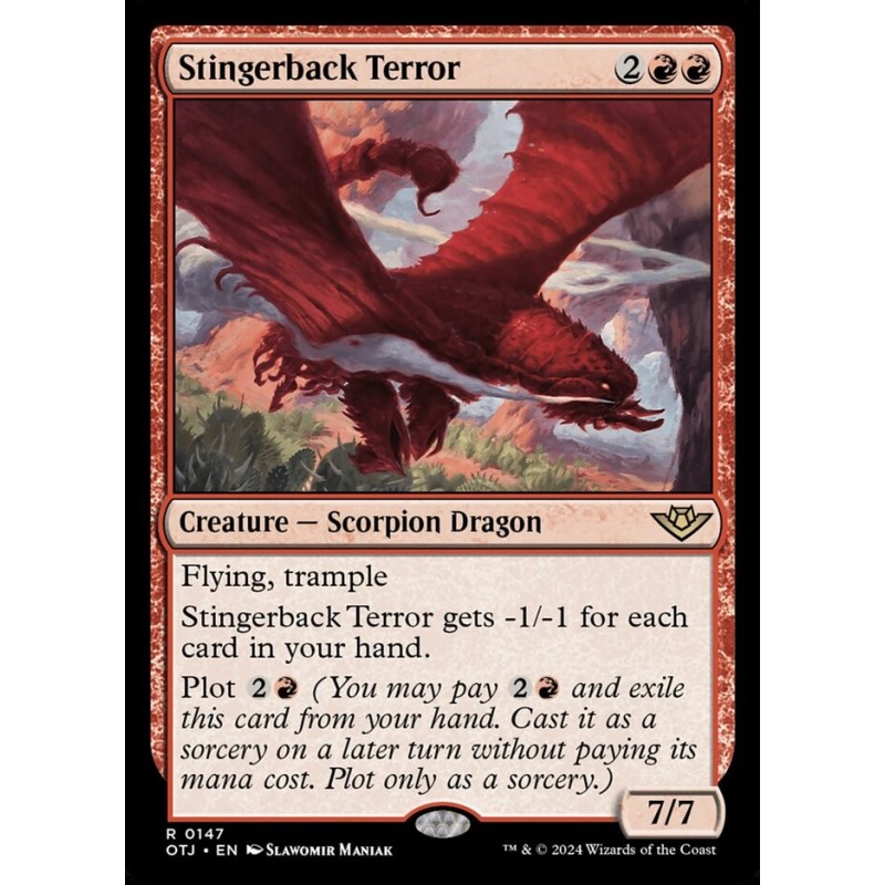 Stingerback Terror // Terror dorsoaguijón
