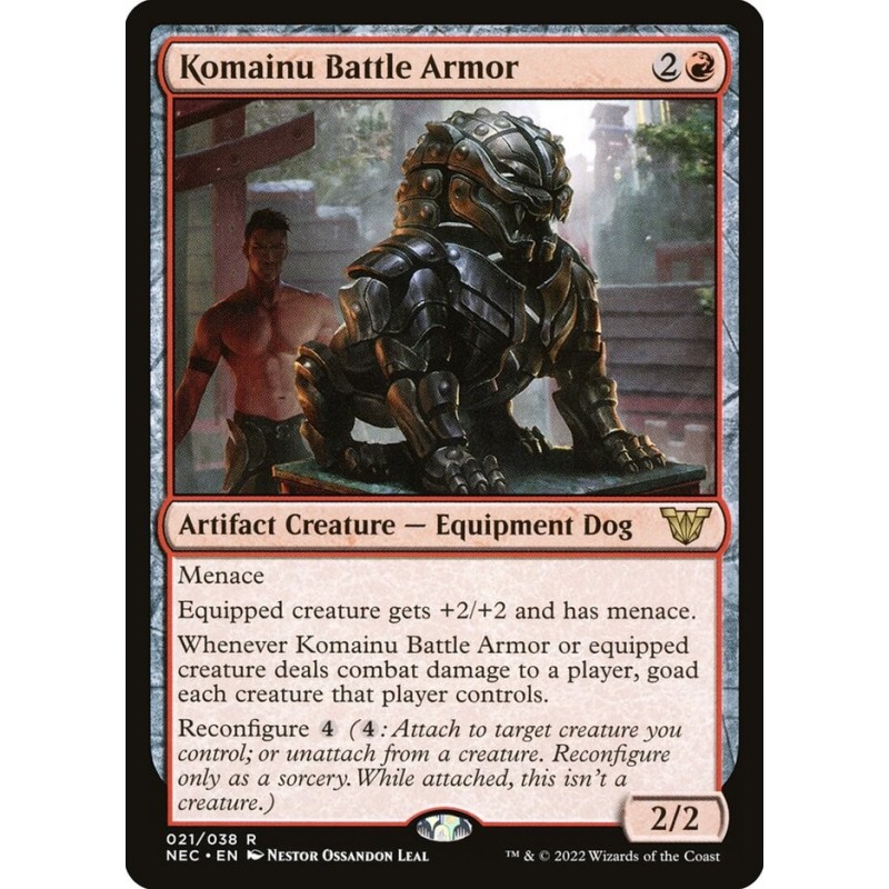 Komainu Battle Armor // Armadura de batalla komainu