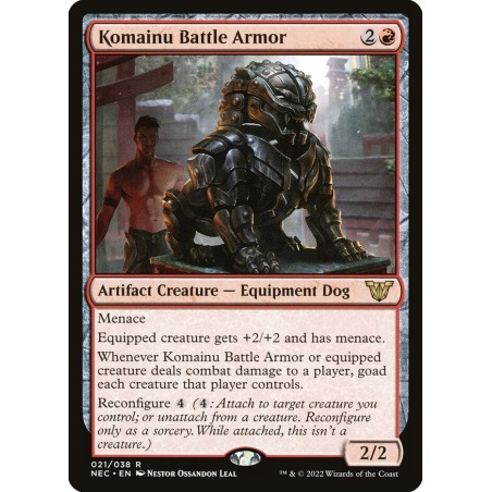 Komainu Battle Armor // Armadura de batalla komainu