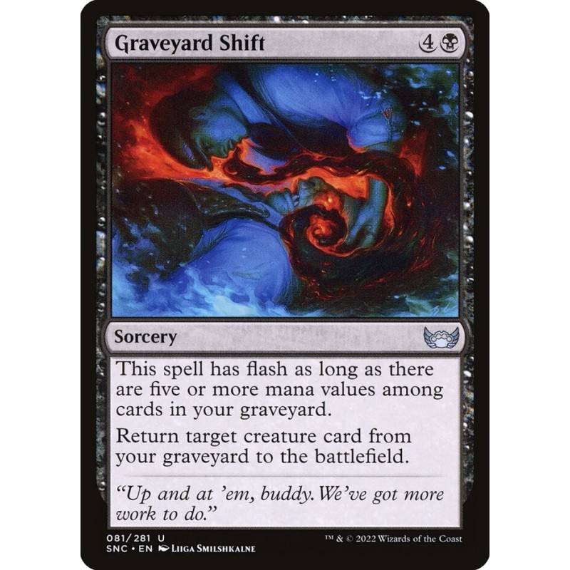 Graveyard Shift // Turno en el cementerio (F)