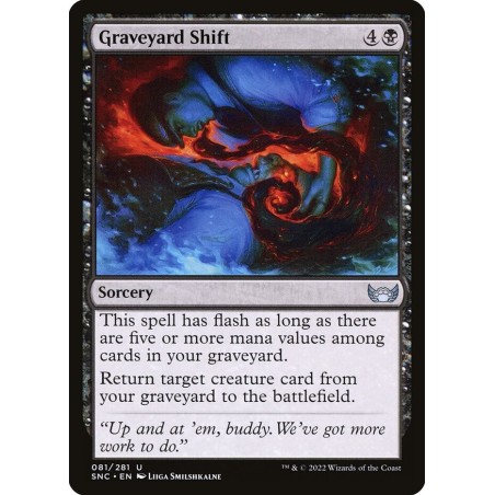 Graveyard Shift // Turno en el cementerio (F)