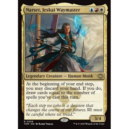 Narset, Jeskai Waymaster // Narset, Maestra Sapiente jeskai