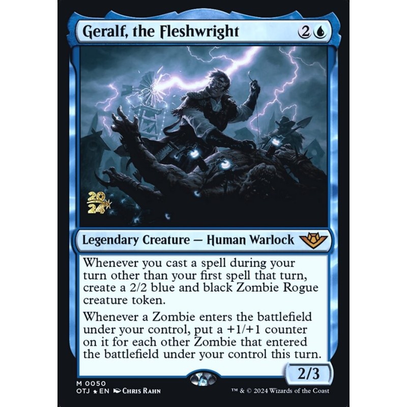 Geralf, the Fleshwright // Geralf, el esculpecarne (Pre-Release) (F)