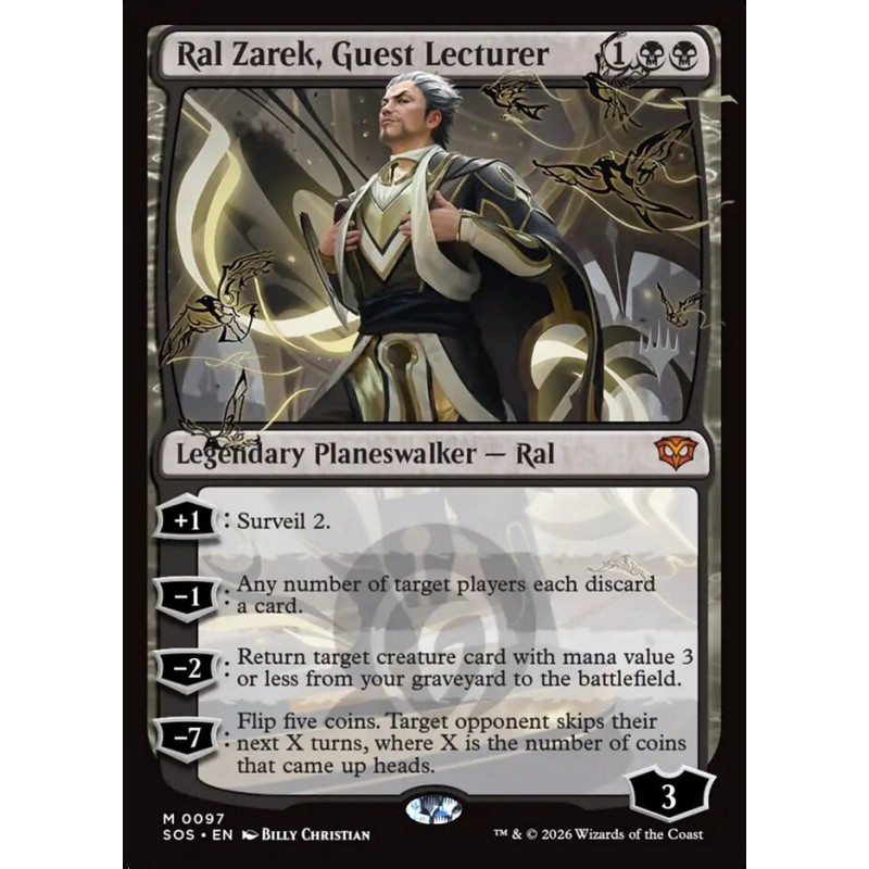 Ral Zarek, Guest Lecturer // Ral Zarek, profesor invitado (PP) (F)
