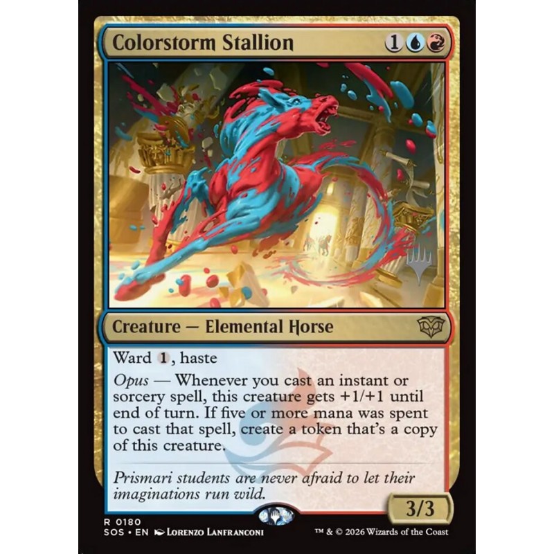 Colorstorm Stallion // Corcel de la tormenta colorida (PP)