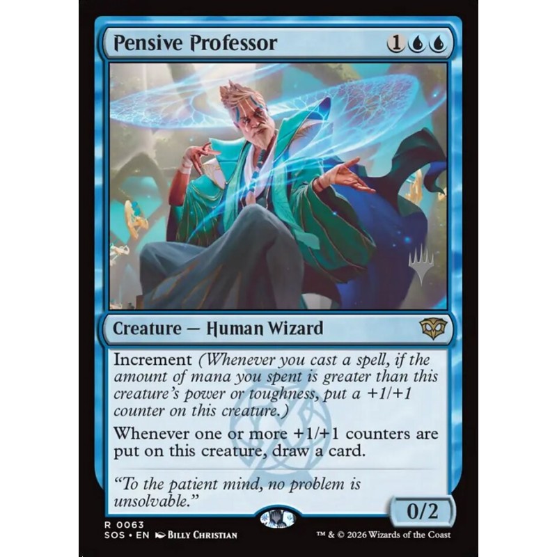 Pensive Professor // Profesor pensativo (PP) (F)