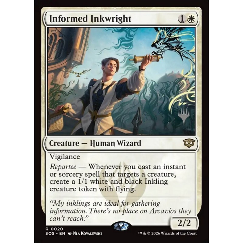 Informed Inkwright // Tintólogo informado (PP)