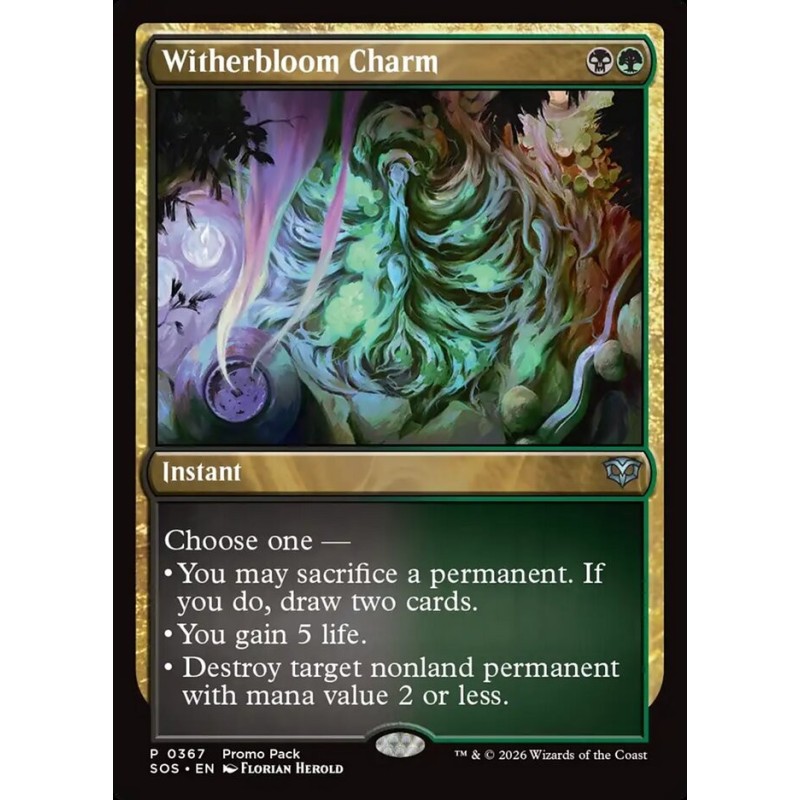 Witherbloom Charm (PP) (F)