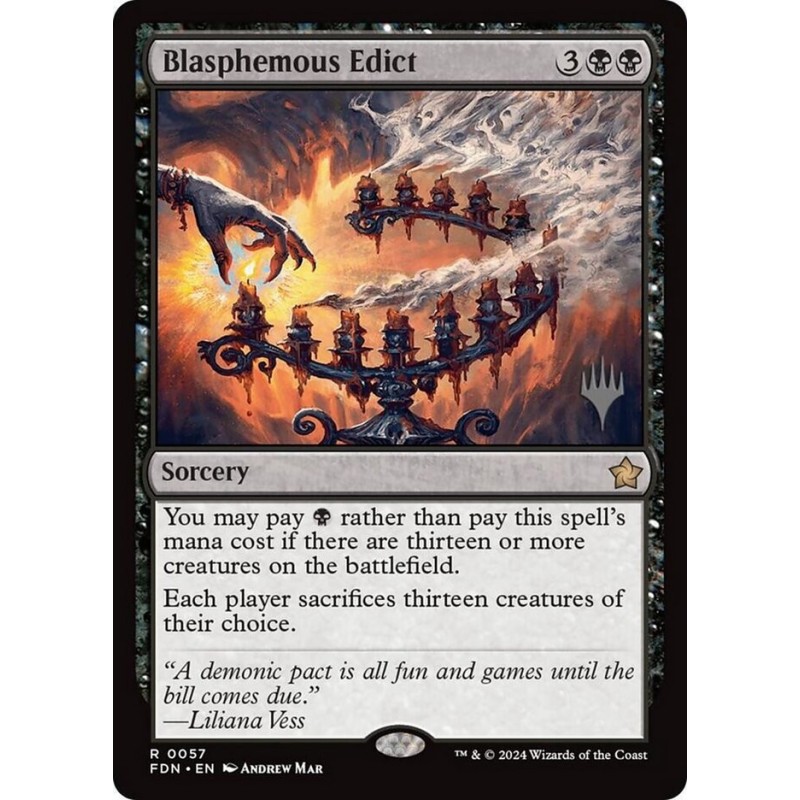 Blasphemous Edict // Edicto blasfemo (PP)