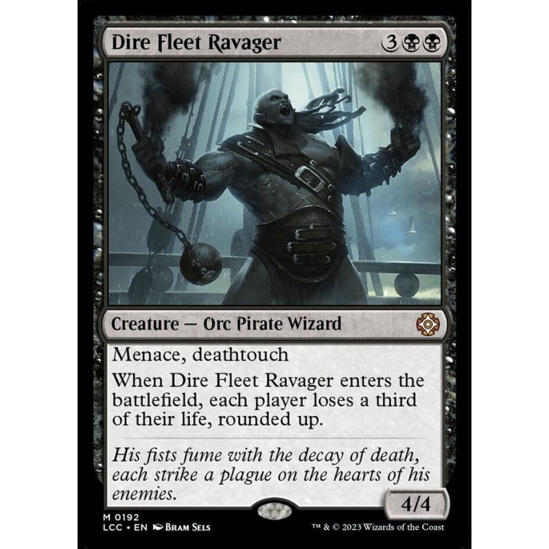 Dire Fleet Ravager // Devastador de la Flota Arrasadora